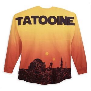 Disney Parks Star Wars Tatooine Twin Sunset Spirit Jersey Adult XS